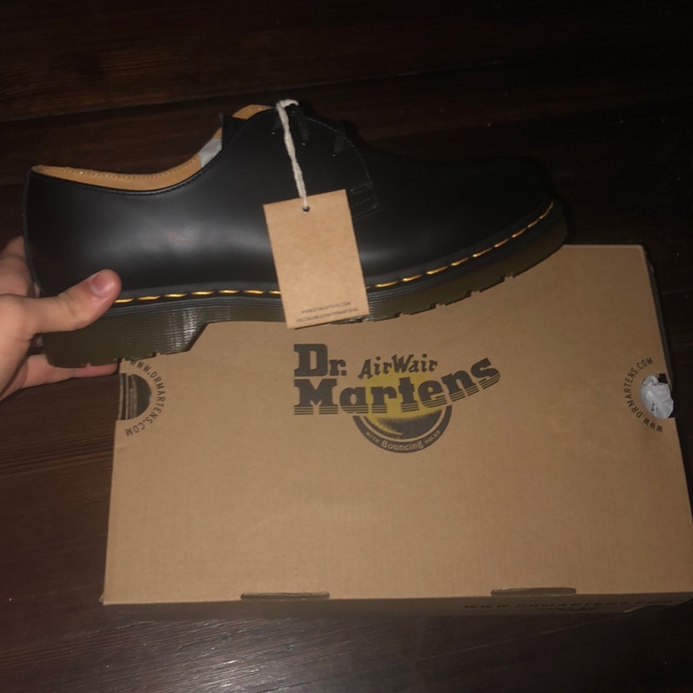 Dr. Martens 1461 Black Dress Shoes (Never Worn)